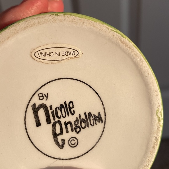 Nicole Engblom Rooster Martini Glass Set of 2 - Picture 4 of 5